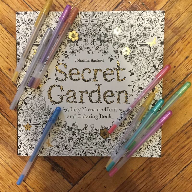 Gel Pens - Adult Coloring Book Supplies for Addicted Colorists