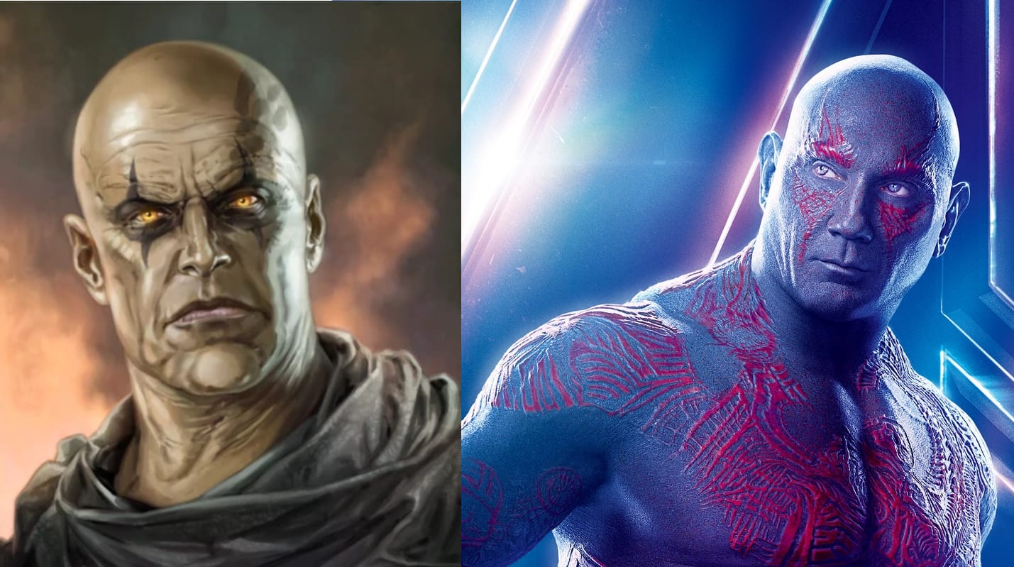 TIL Drax the Destroyer is portrayed by Dave Bautista, who is of