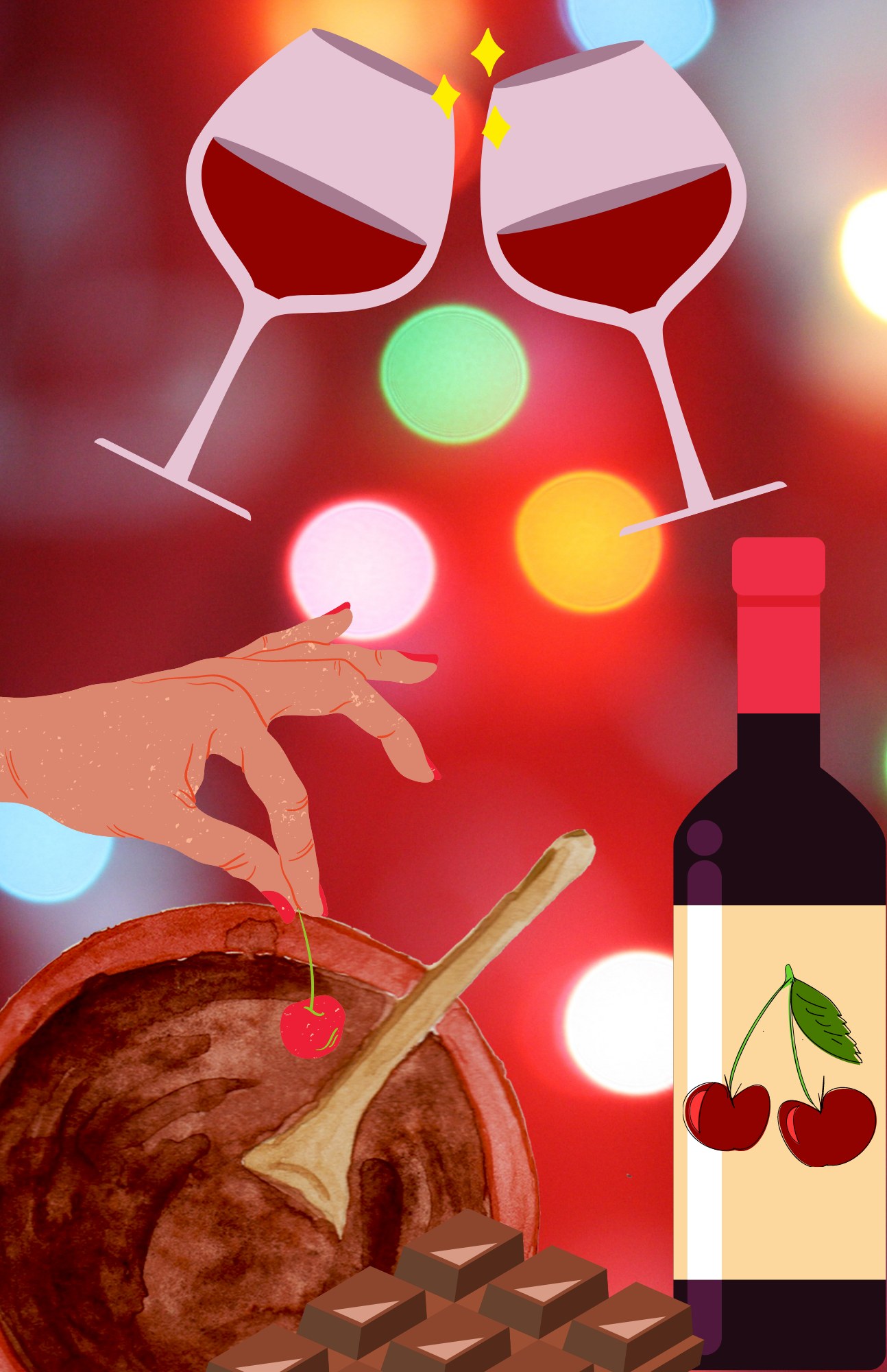 The Perfect Two Chocolate Covered Cherries and Red Wine Proof