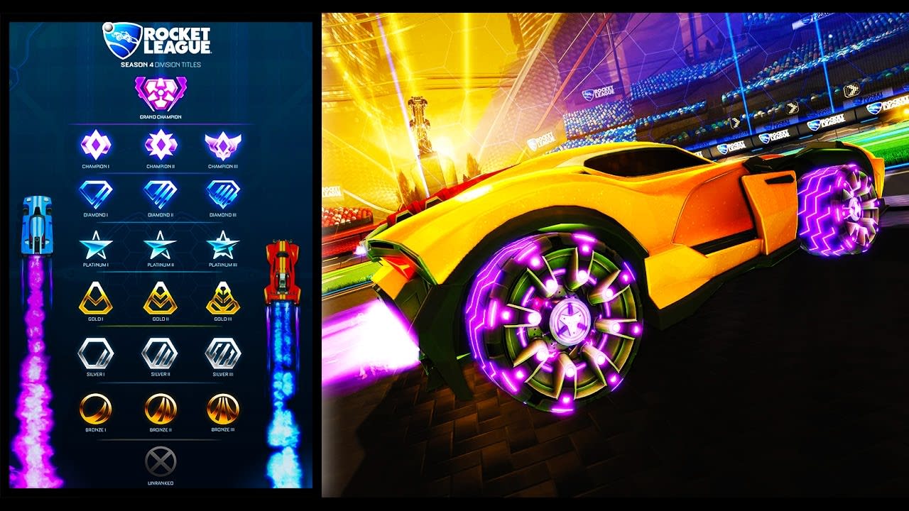 What Are Rocket League Competitive Ranks? - Rocket League Support