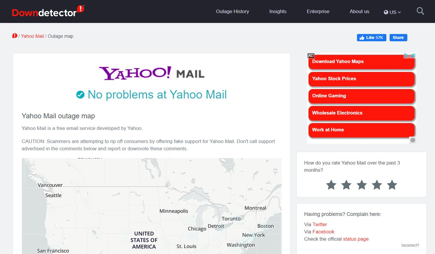 Is Yahoo Mail not Working for You or is it Down? Lifehack