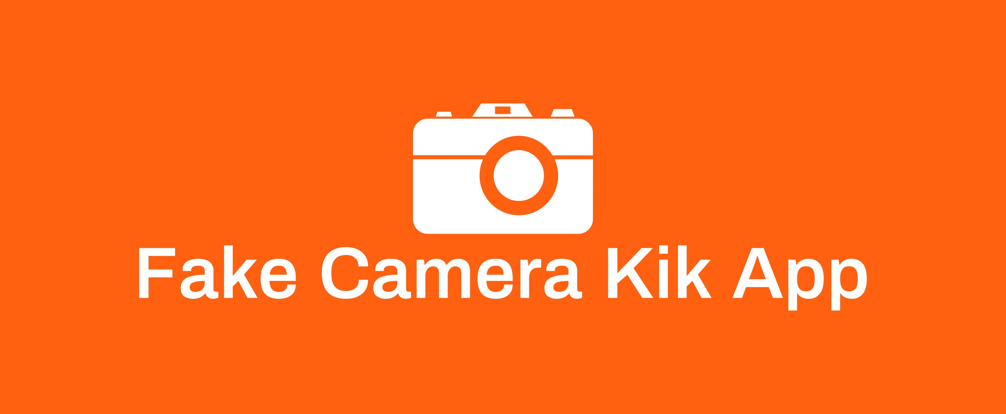 Fake Camera Android | 01