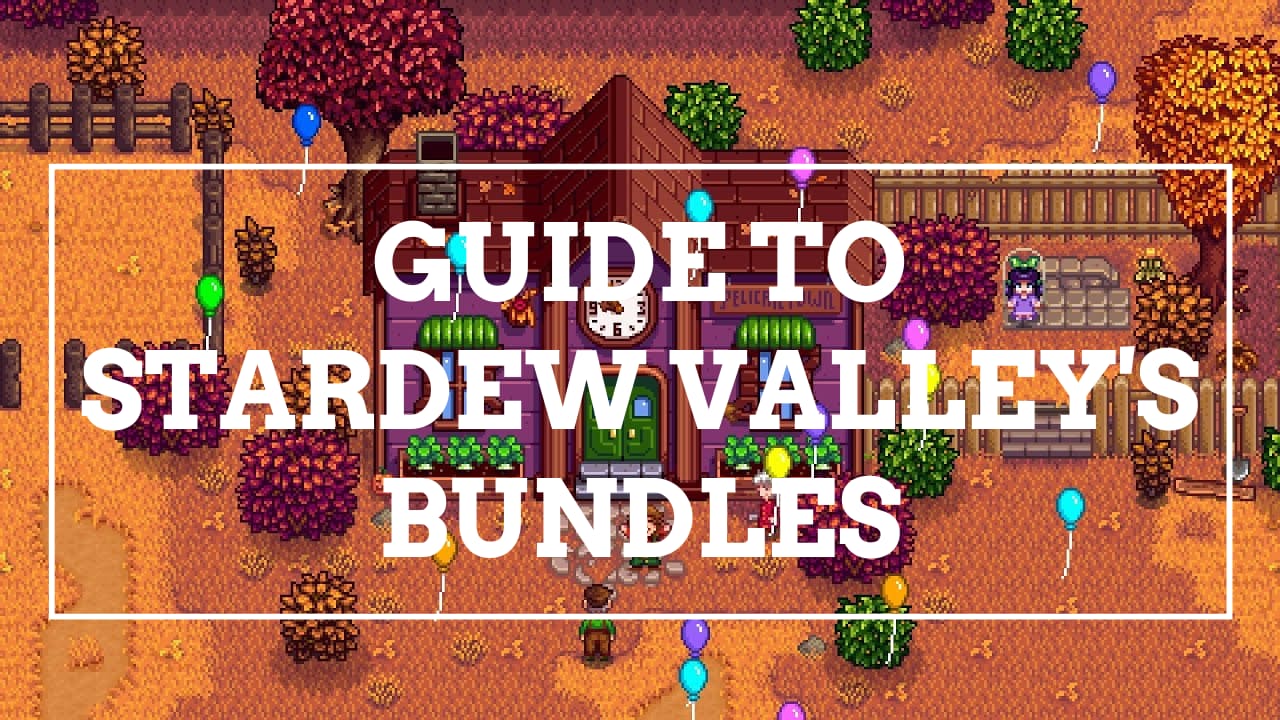 Stardew Valley Bundles Guide part 3: Fish Tank