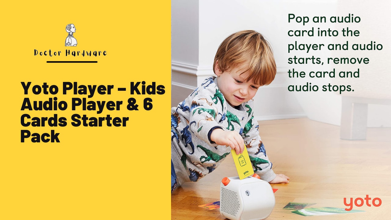 Yoto Player - Kids Audio Player & 6 Cards Starter Pack