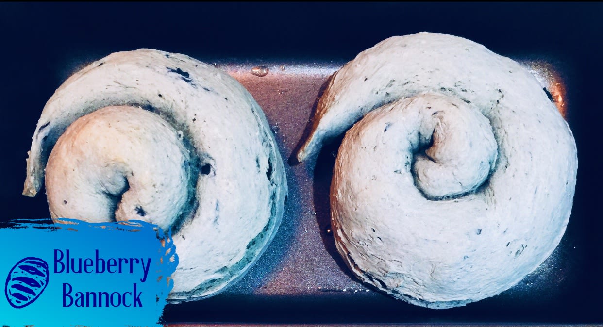 Saskatchewan Sweet Rolls A Blueberry Bannock Recipe For The