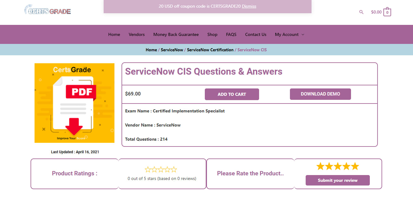 CIS-Discovery Valid Study Plan