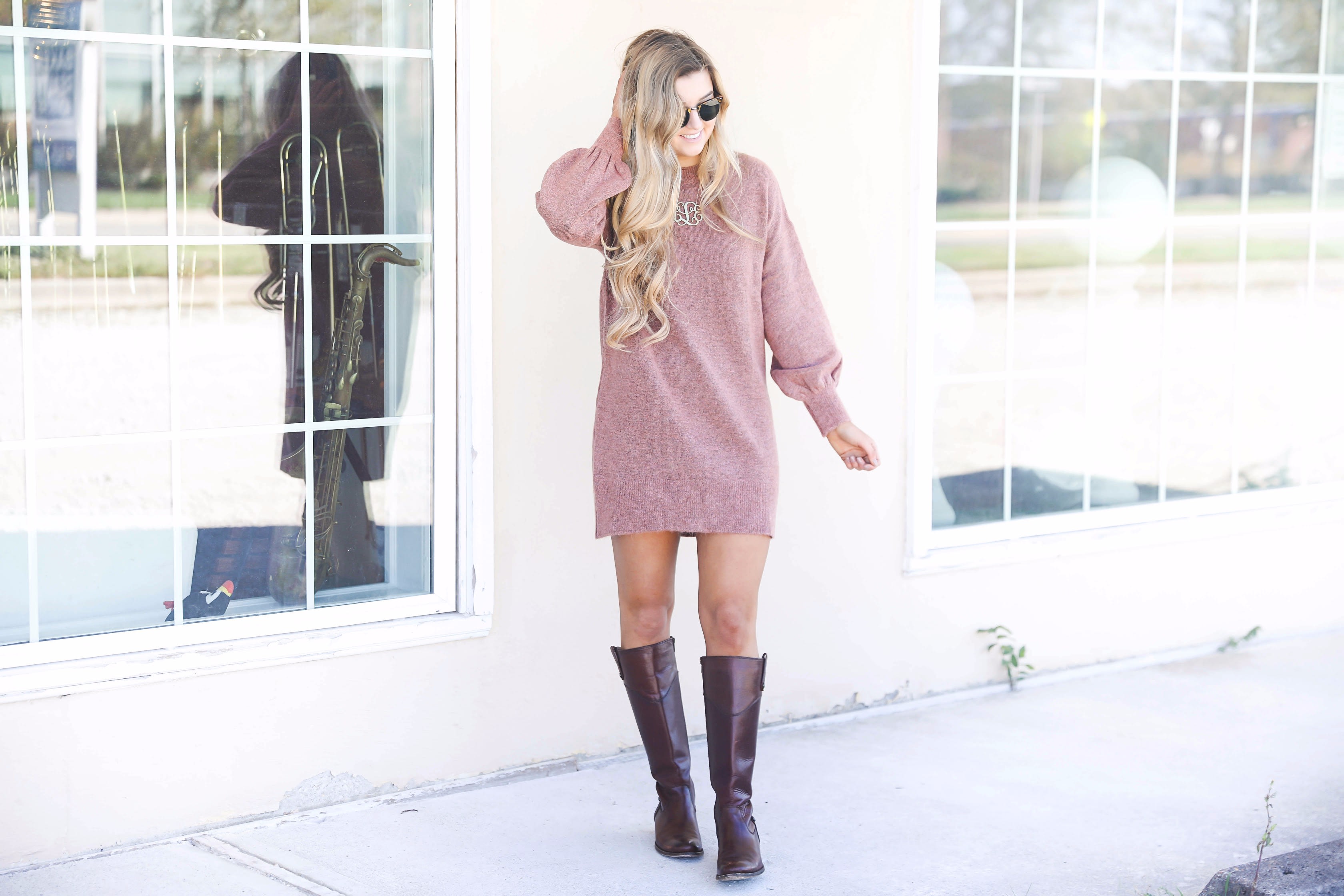 open lace back dress The Best Sweater Dresses on Amazon + how to wear them main image 0