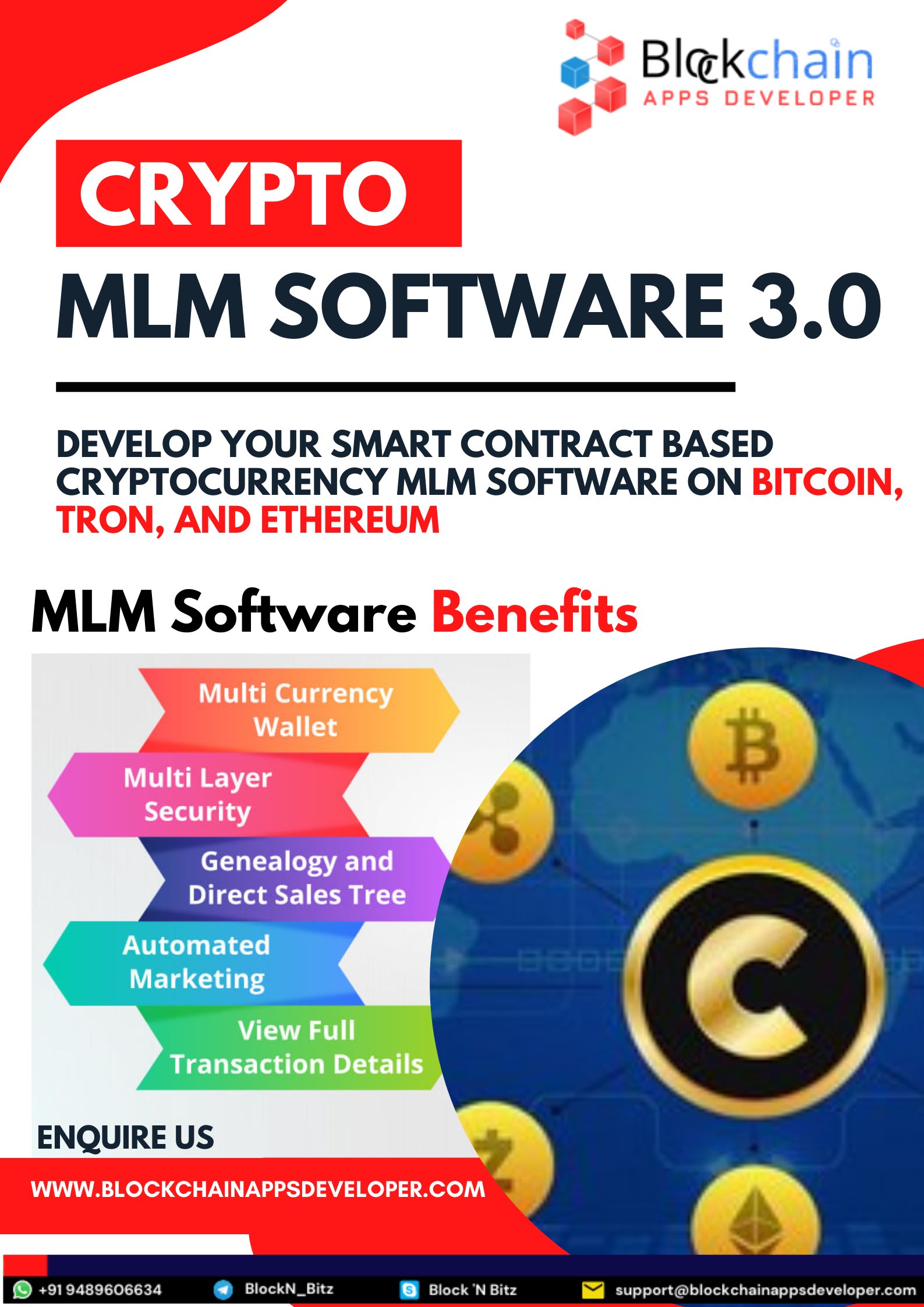 Why Cryptocurrency MLM Software is the Best Choice For Your Business? | 01