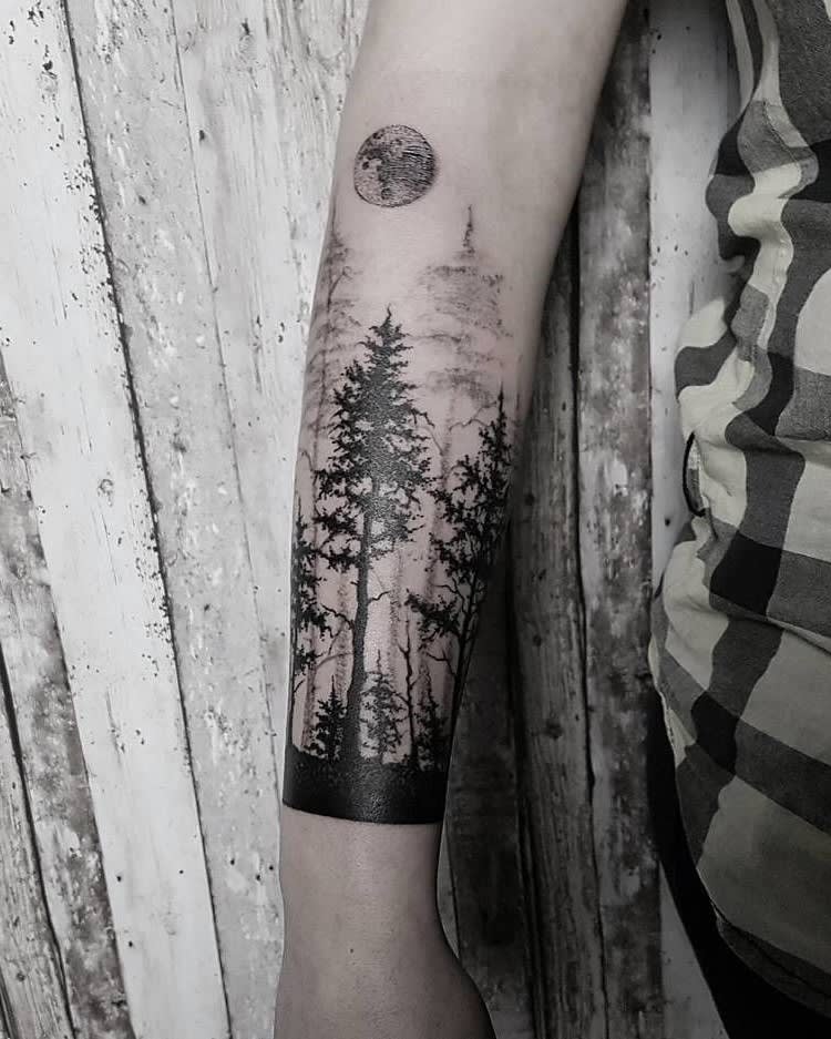 Forest Tattoo Ideas  TattoosAI