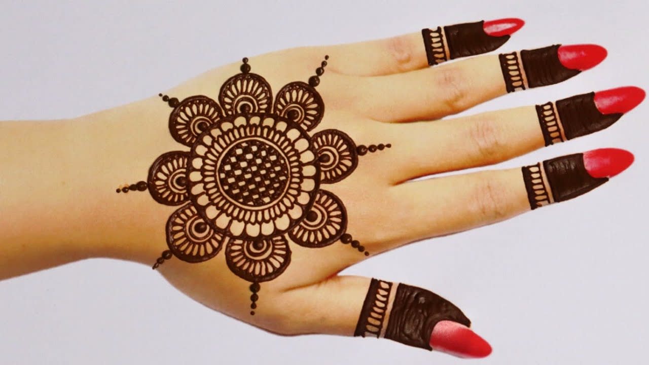 200+ Very Simple Mehndi Design Photo Gallery 2022 | Mehndi Design ...