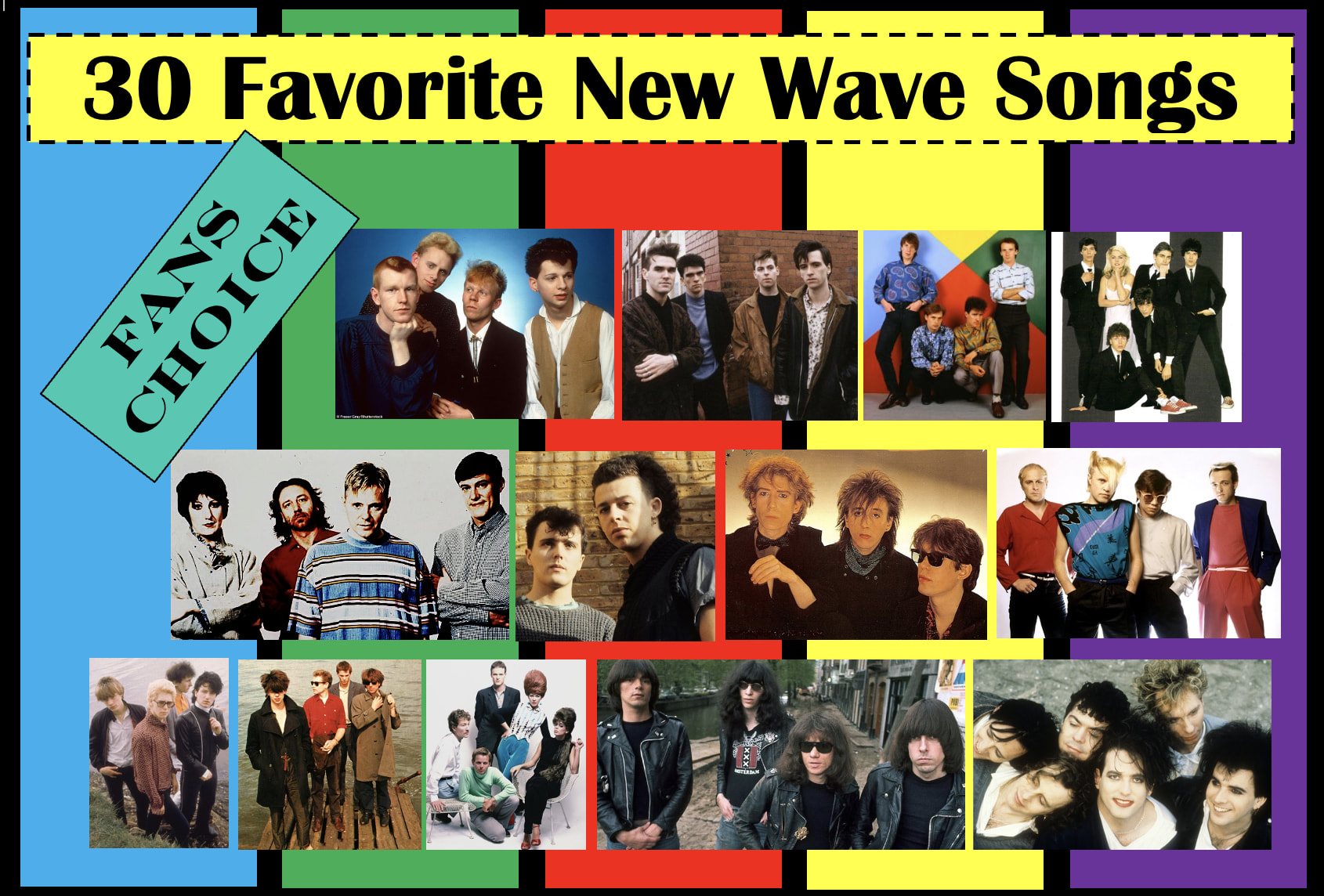 Fans Choice 30 Favorite New Wave Songs Beat