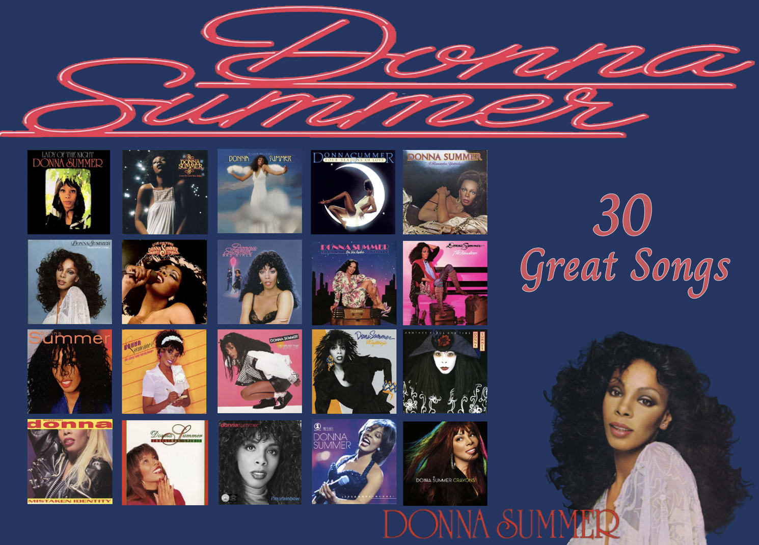 30 Great Songs Of Donna Summer Beat