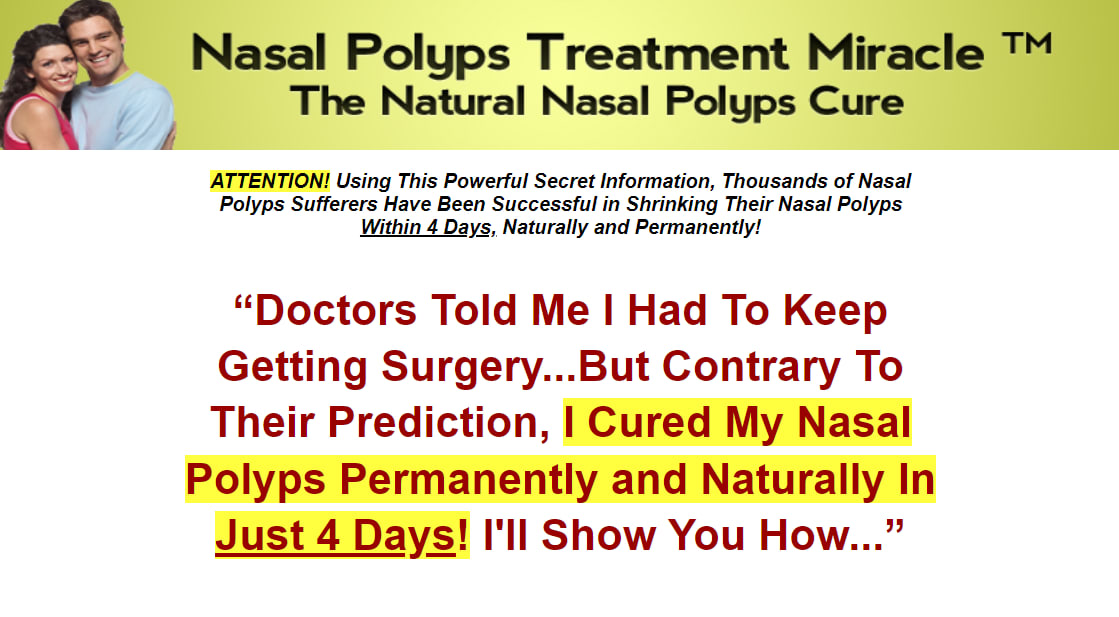 Nasal polyp shop treatment miracle