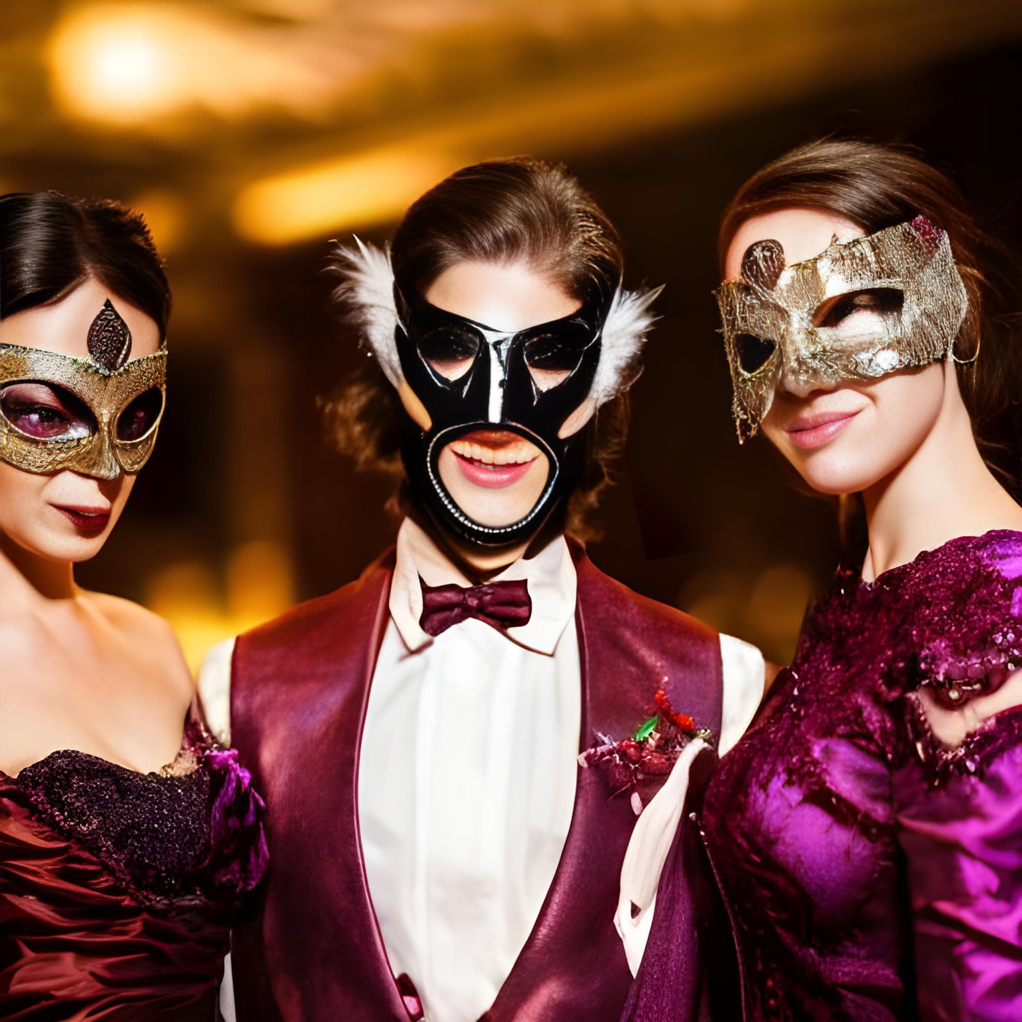 A Vampire's Night Masquerade Ball