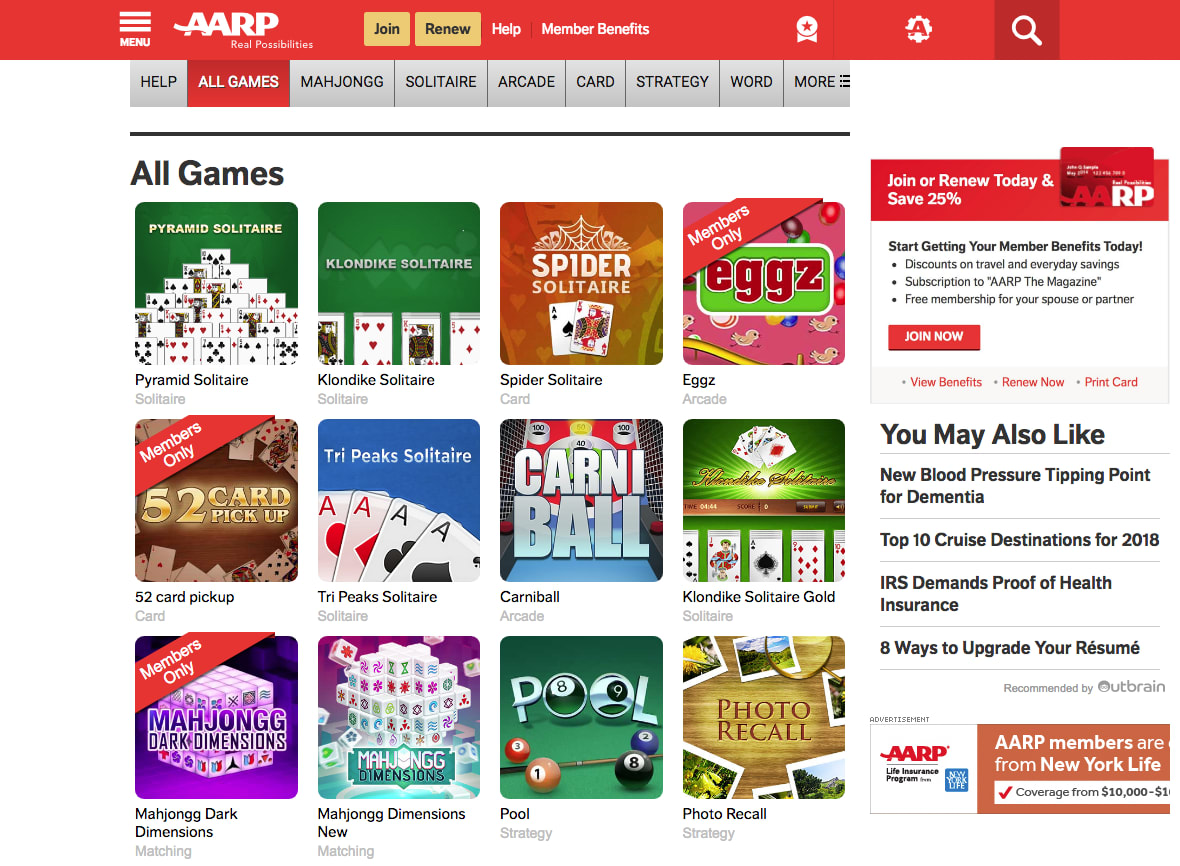 Best Free AARP Games for Fun and Enjoyment  01