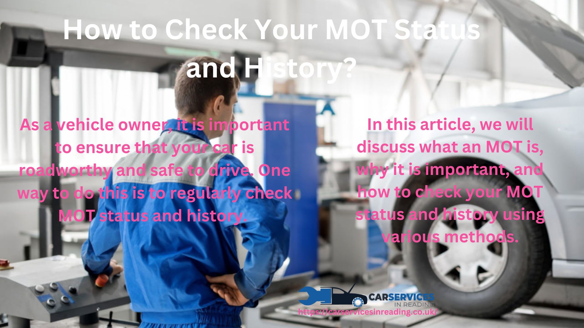 How to Check Your MOT Status and History? | Journal