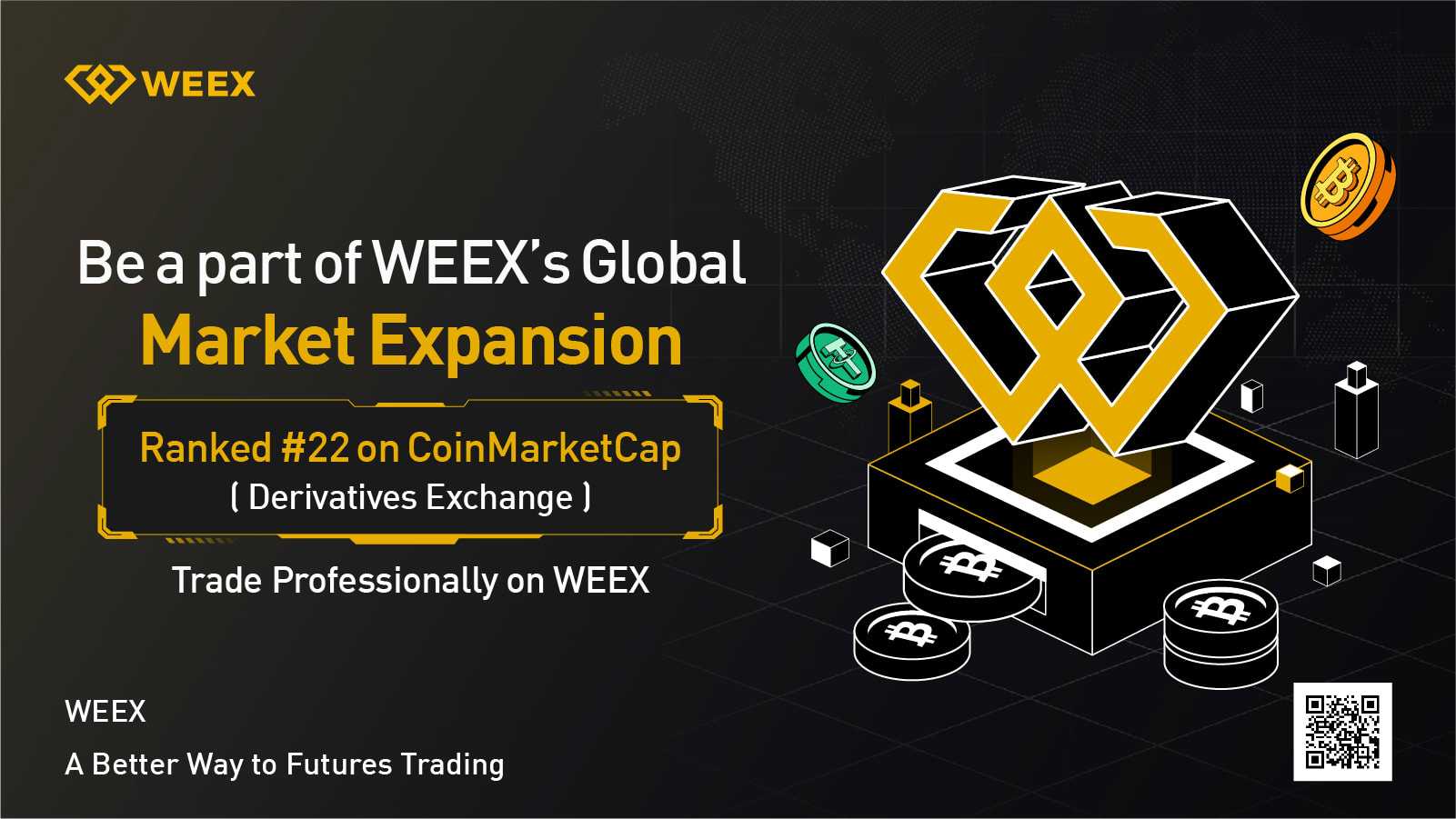 WEEX Ranks #22 on CoinMarketCap, Expands Globally to Meet Growing Demand |  Trader