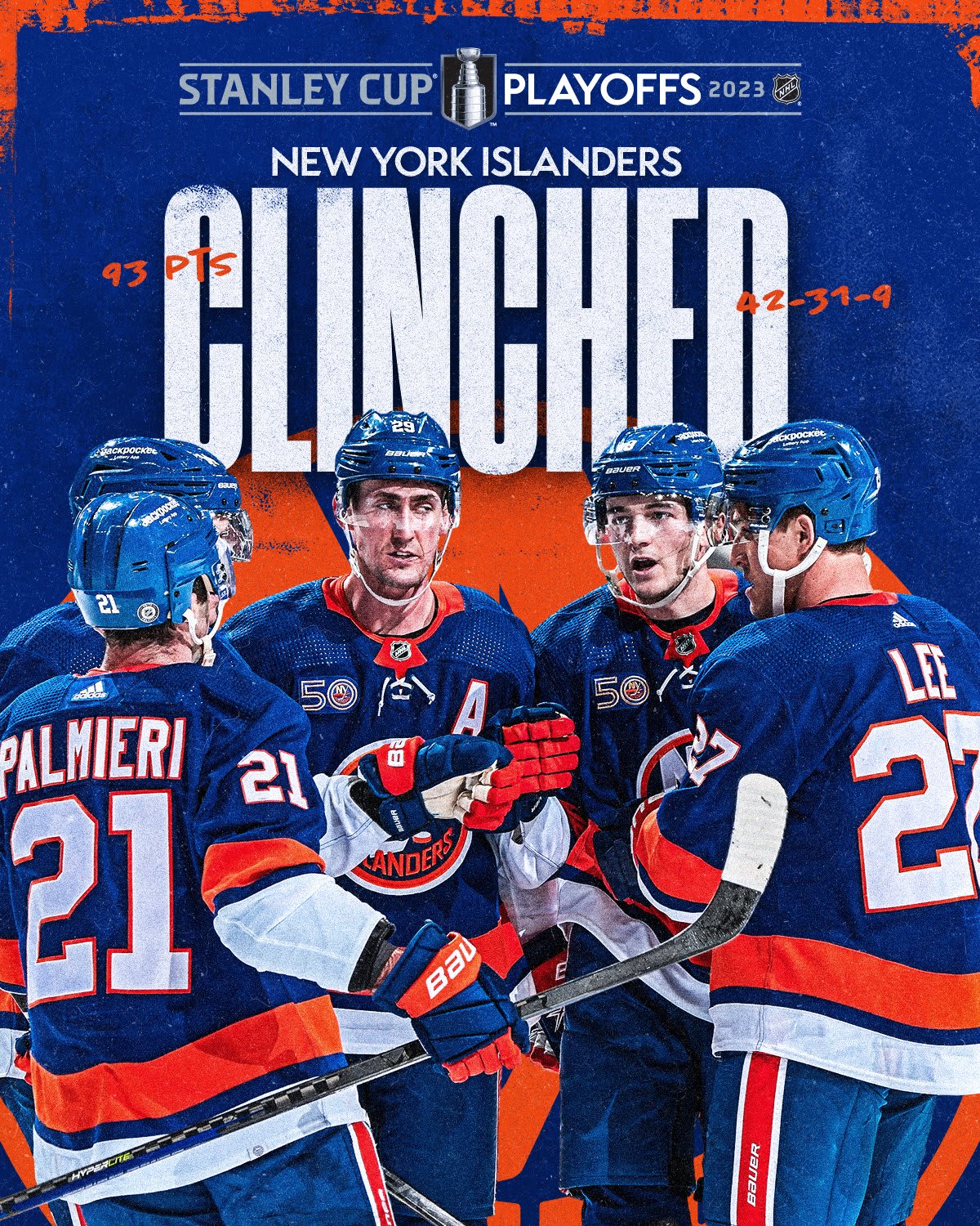 Islanders Complete 2023 Stanley Cup Playoff Field Unbalanced 