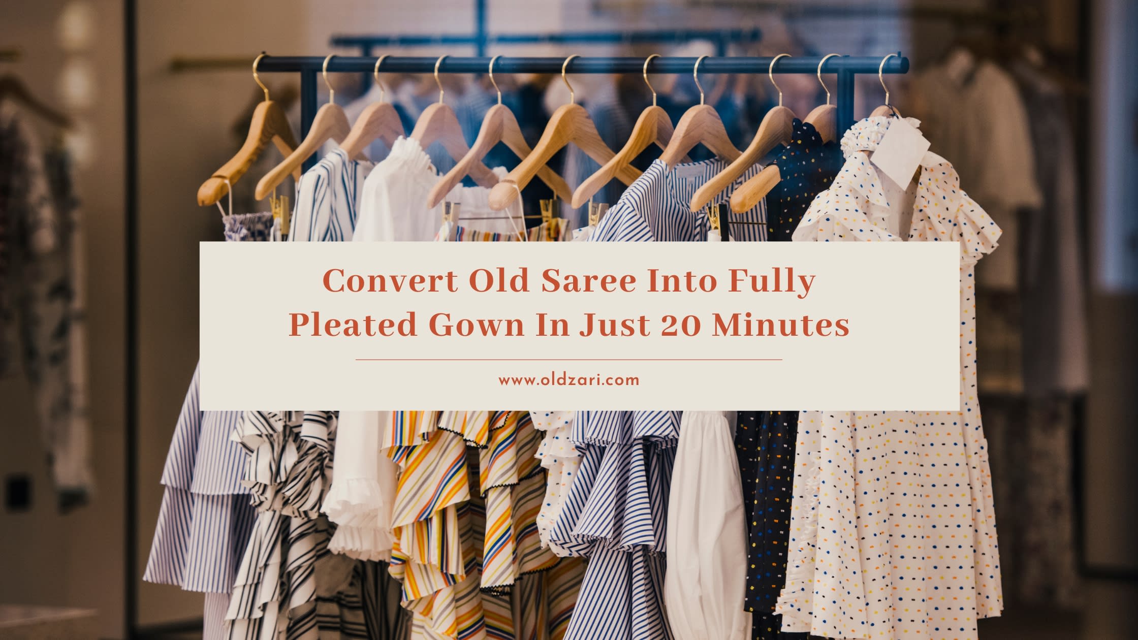 Convert Old Saree Into Fully Pleated Gown In Just 20 Minutes | Styled Convert Old Saree Into Fully Pleated Gown In Just 20 Minutes | Styled