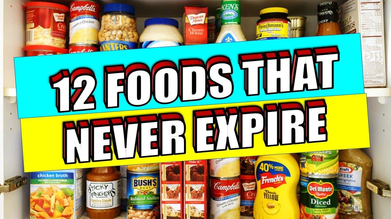 Discover the Top 12 Foods That NEVER Expire! Feast