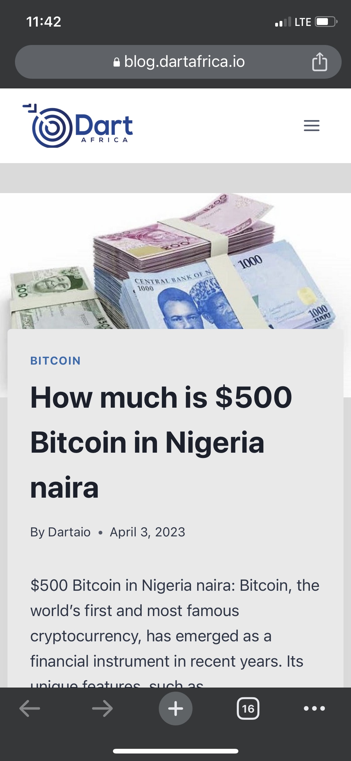 How much is $500 Bitcoin in Nigeria naira | Journal