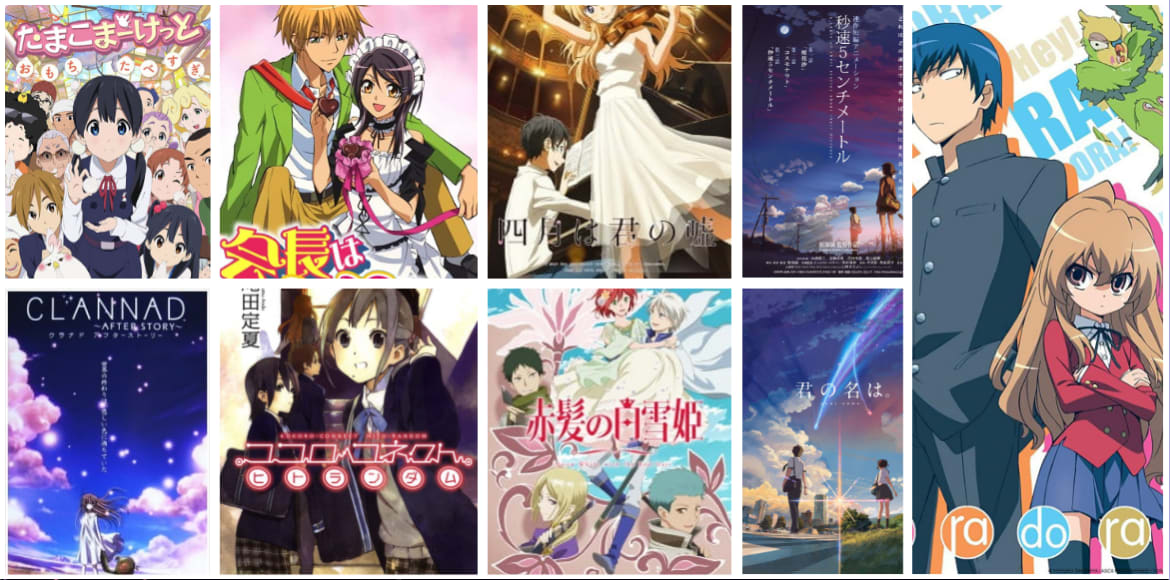 The Best Shoujo Romantic Anime Series of All Time - The Pop Blog