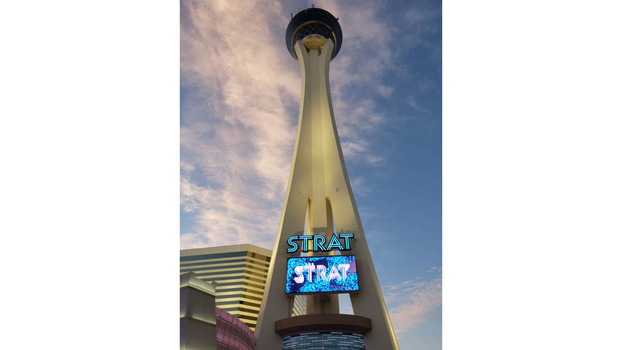 The Stratosphere. Las Vegas . 1149 Feet Above The Strip.