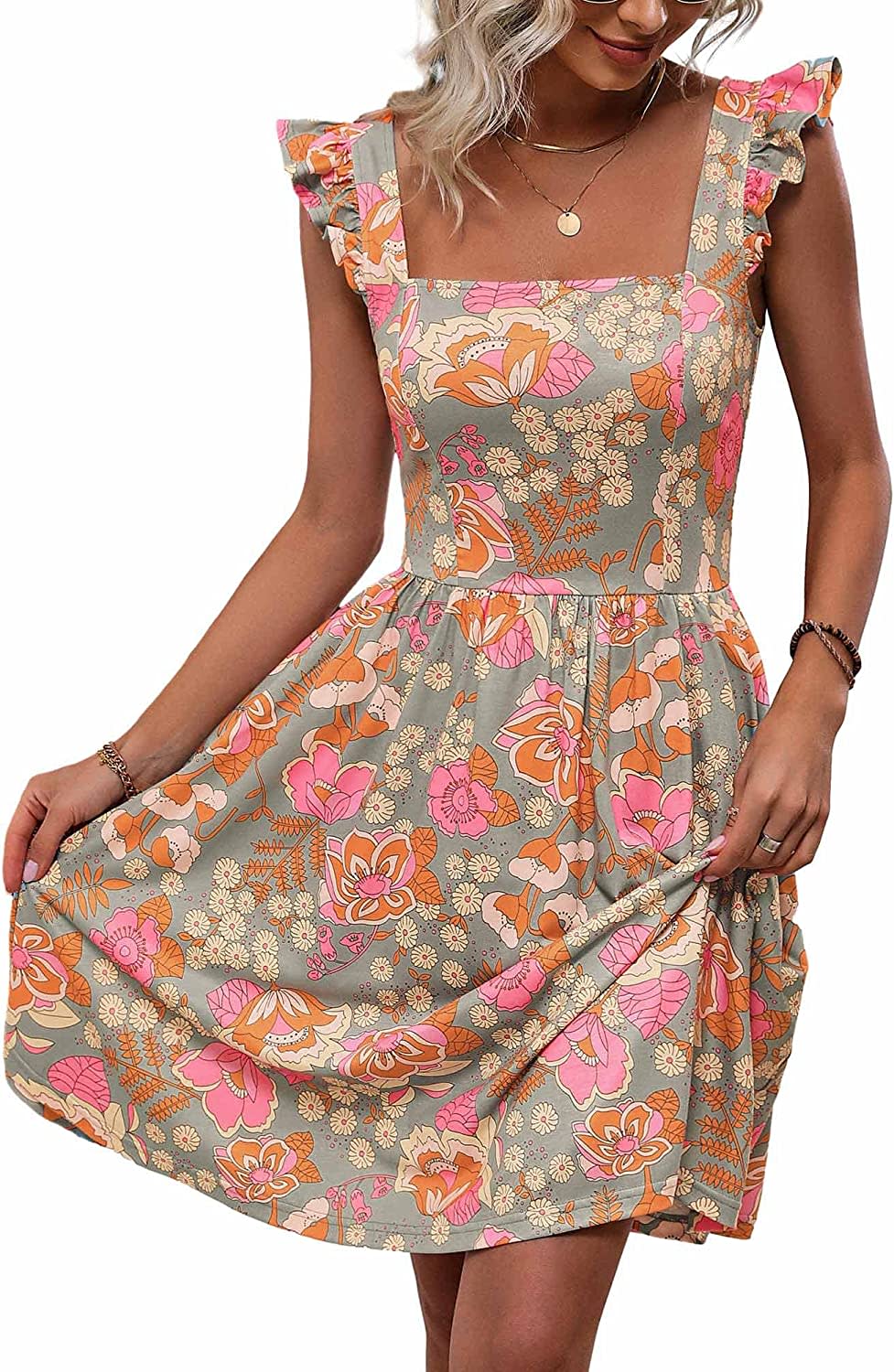 knee length dresses uk Sweetheart Bow Straps Applique Knee-Length Dresses – DUNTERY UK main image 0