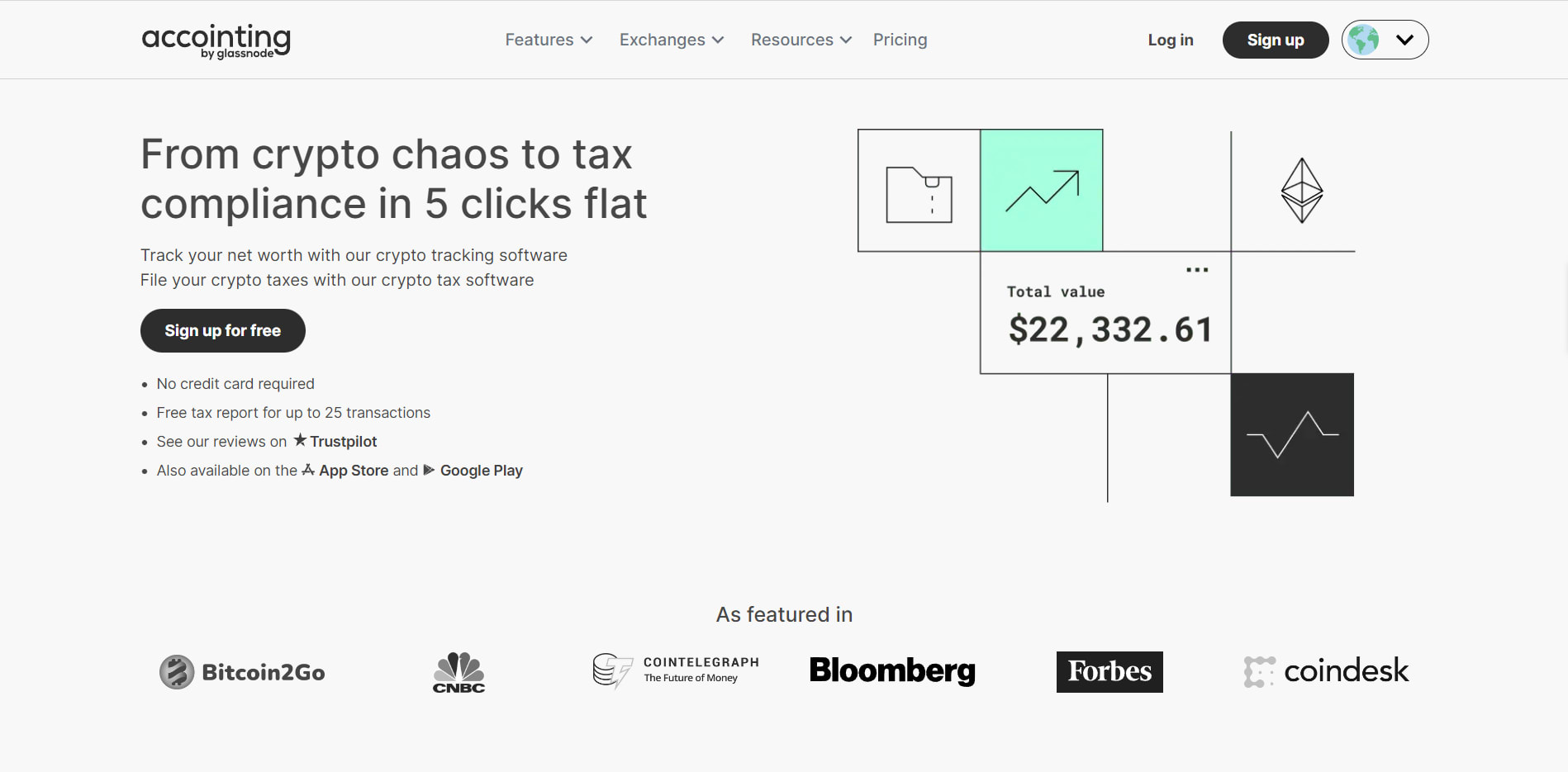 Accointing Review 2023: The Ultimate Crypto Tax Platform for Calculating  Gains and Simplifying Taxes | The Chain