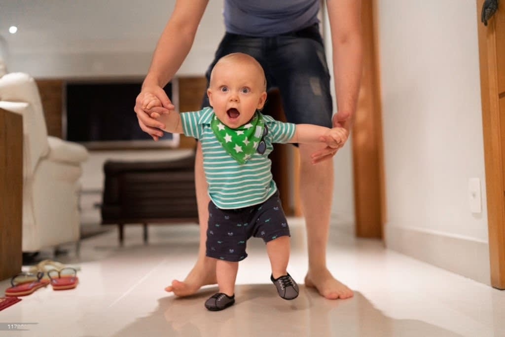 Baby's First Steps: Walking and Other Milestones