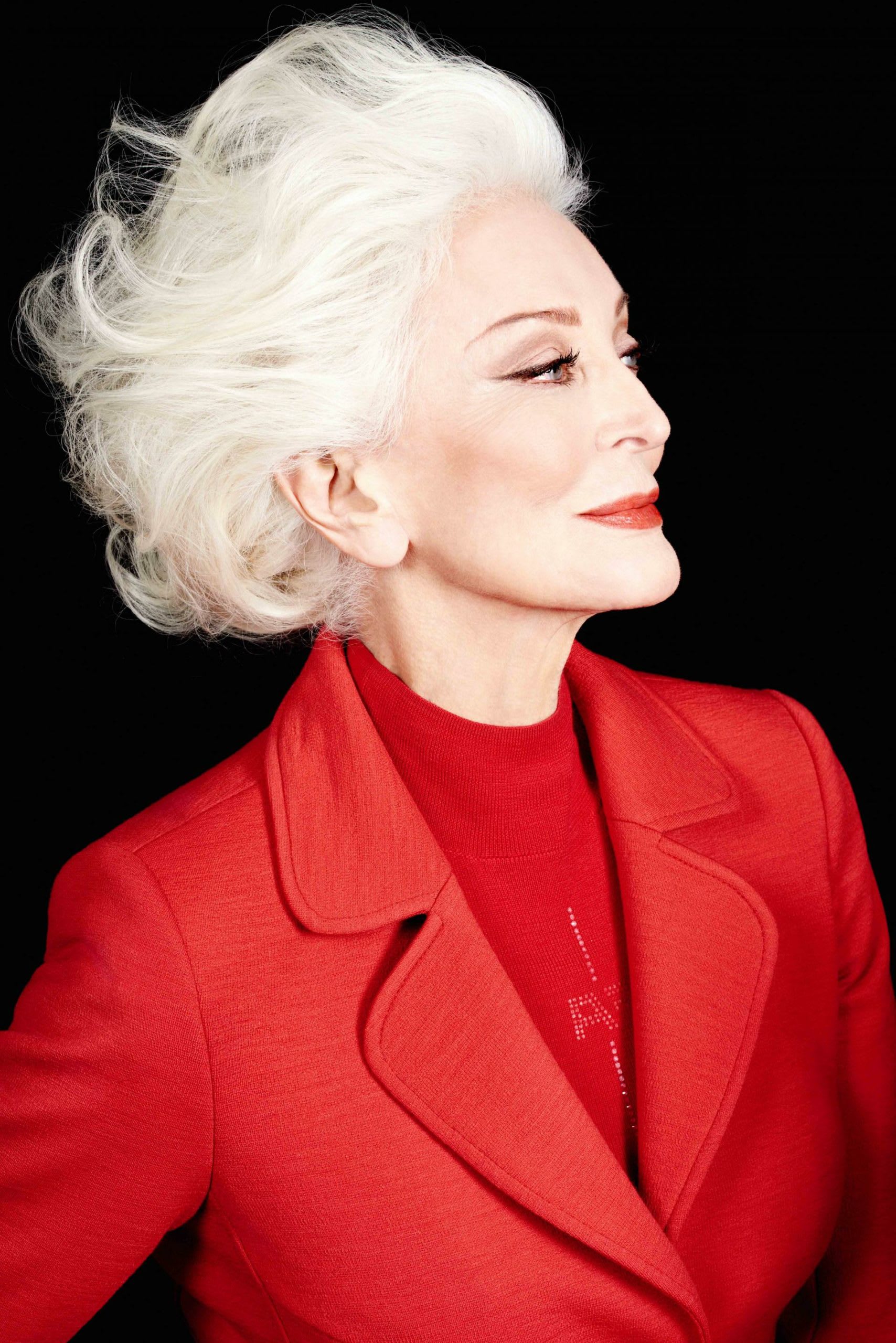 91-year-old Carmen Dell'Orefice, the world's oldest supermodel