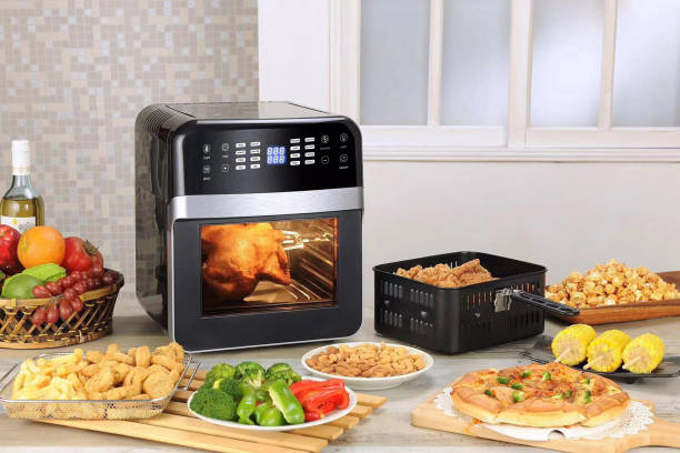 TOSHIBA Air Fryer Combo 8-In-1 Countertop Microwave Oven