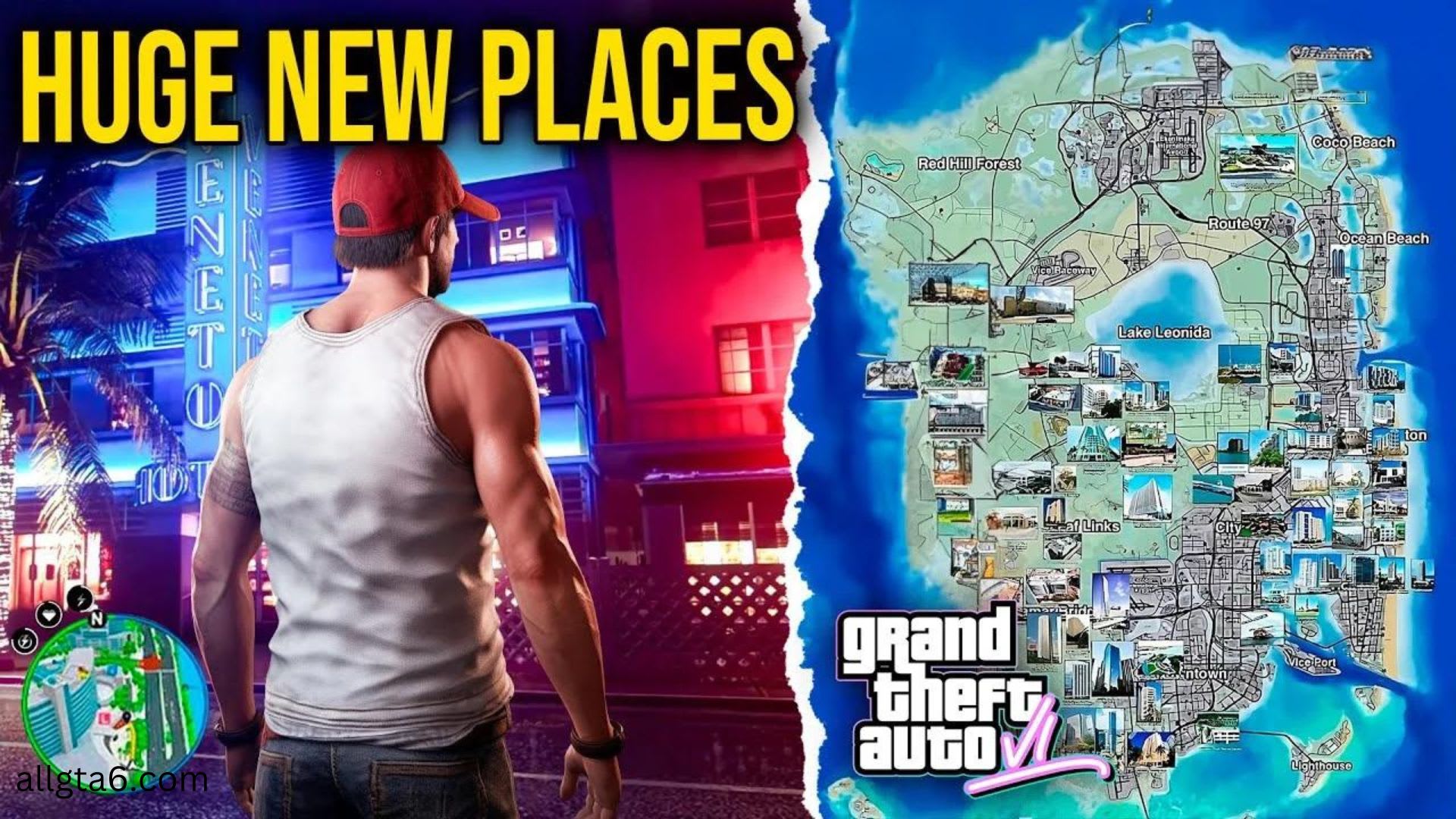 gta 6: GTA 6 leaked map: 3 things to look forward to from Rockstar's  much-awaited open world game - The Economic Times