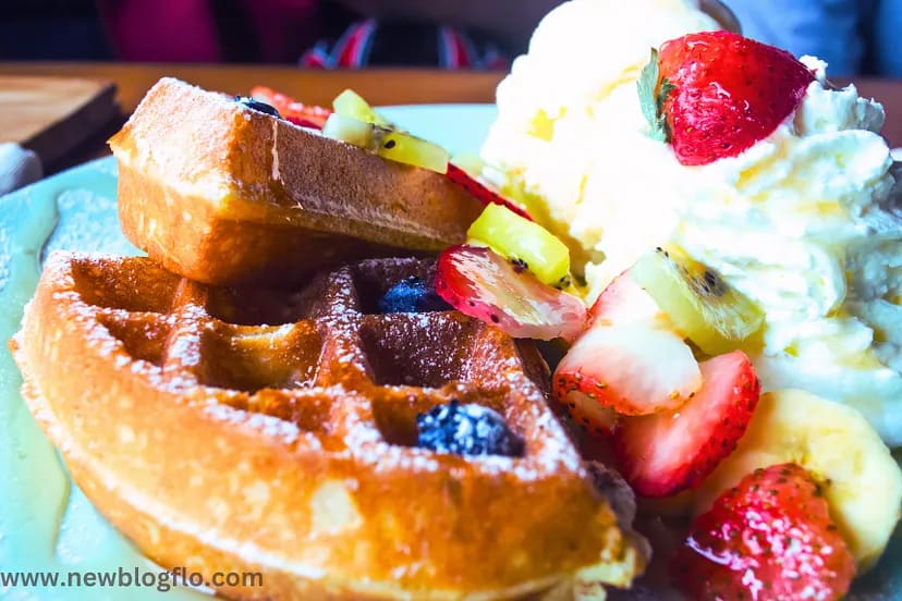 Waffle and Ice Cream A Delectable Duo in Modern Cuisine Feast