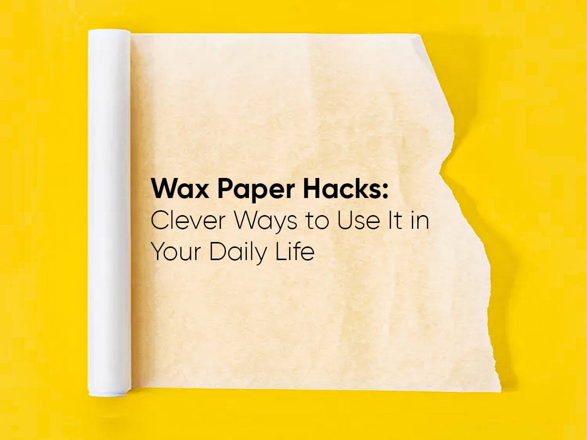 This Waxed Paper Hack Will Get Rid of Grease and Dust in Your Kitchen