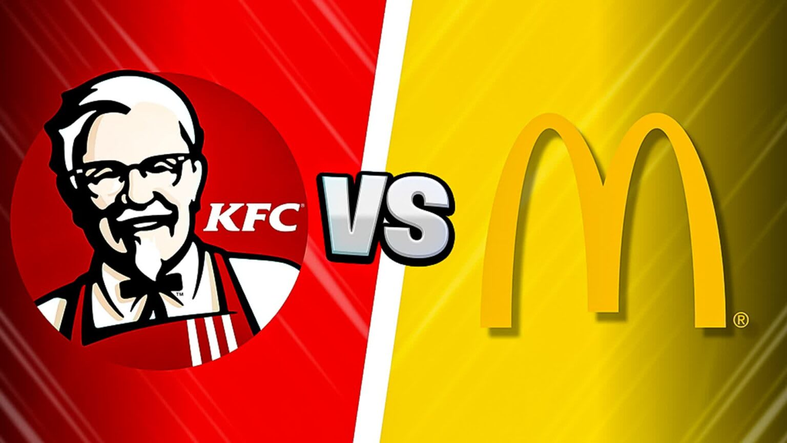 Mcdonalds And Kfc Logo KFC Is A Fast Food Restaurant Chain That