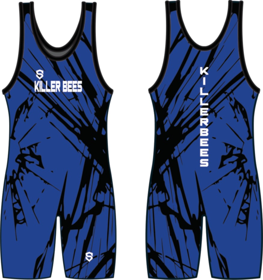 KILLA BEES Wrestling Singlet KILLA BEES Wrestling Singlet