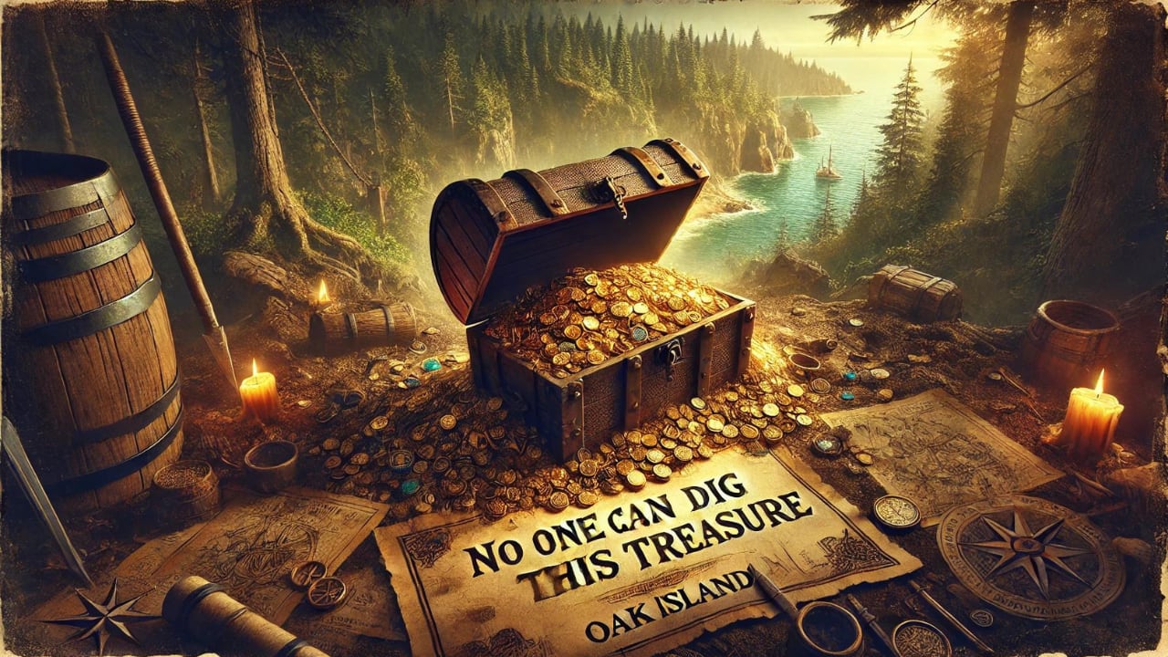 Why Can't Anyone Dig Up This Buried Treasure? The Bizarre Mystery of Oak  Island's Lost Treasure | History