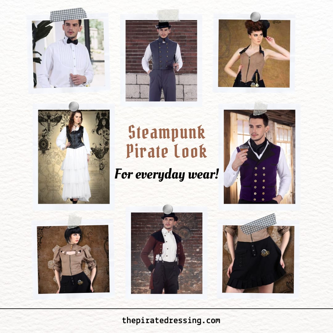how to dress like a modern pirate Mens Pirate Clothing