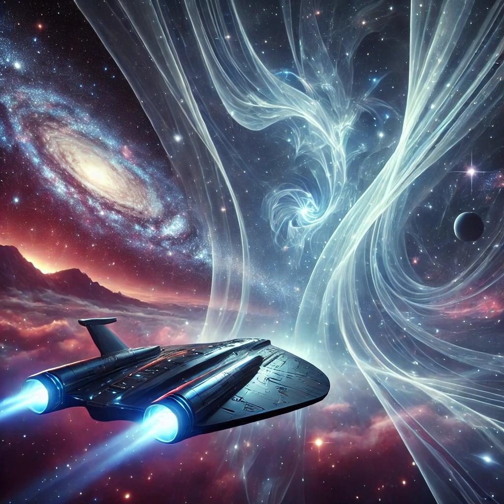 Beyond the Veil of Stars | Futurism