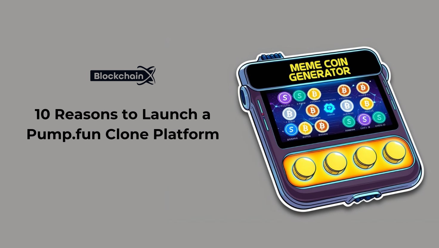 10 Reasons to Launch a Pump fun Clone Platform | 01