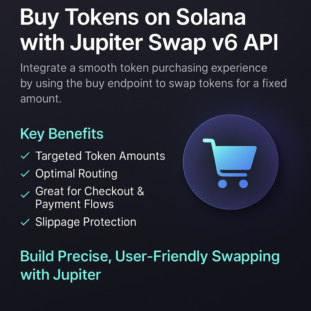 Buy Tokens on Solana with Jupiter Swap v6 API | The Chain