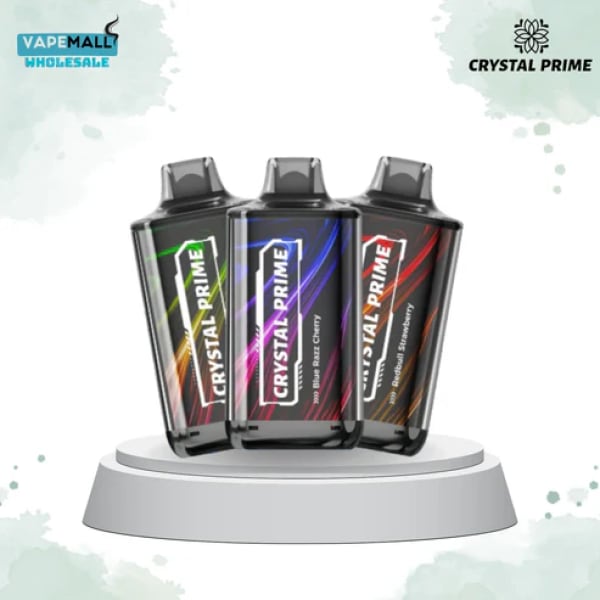 crystal prime vape 18000 Exploring the Crystal Prime Deluxe 18000 Box of 10: Features, Performance,  and User Appeal