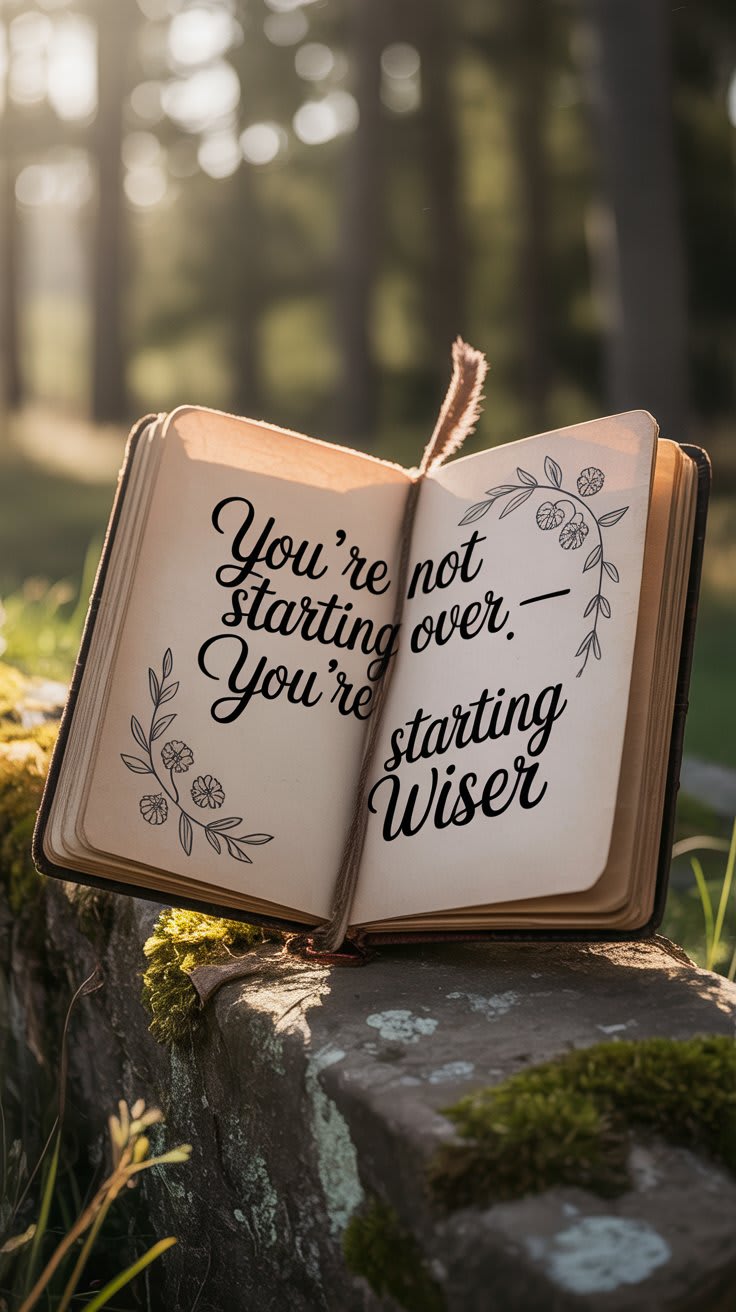 You’re Not Starting Over — You’re Starting Wiser | Motivation