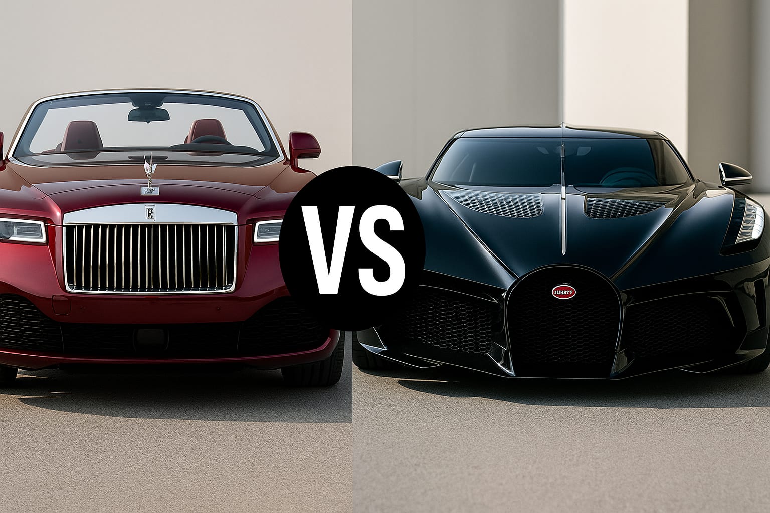 Ultimate Luxury Showdown: Rolls-Royce vs Bugatti. Which is best? | Earth