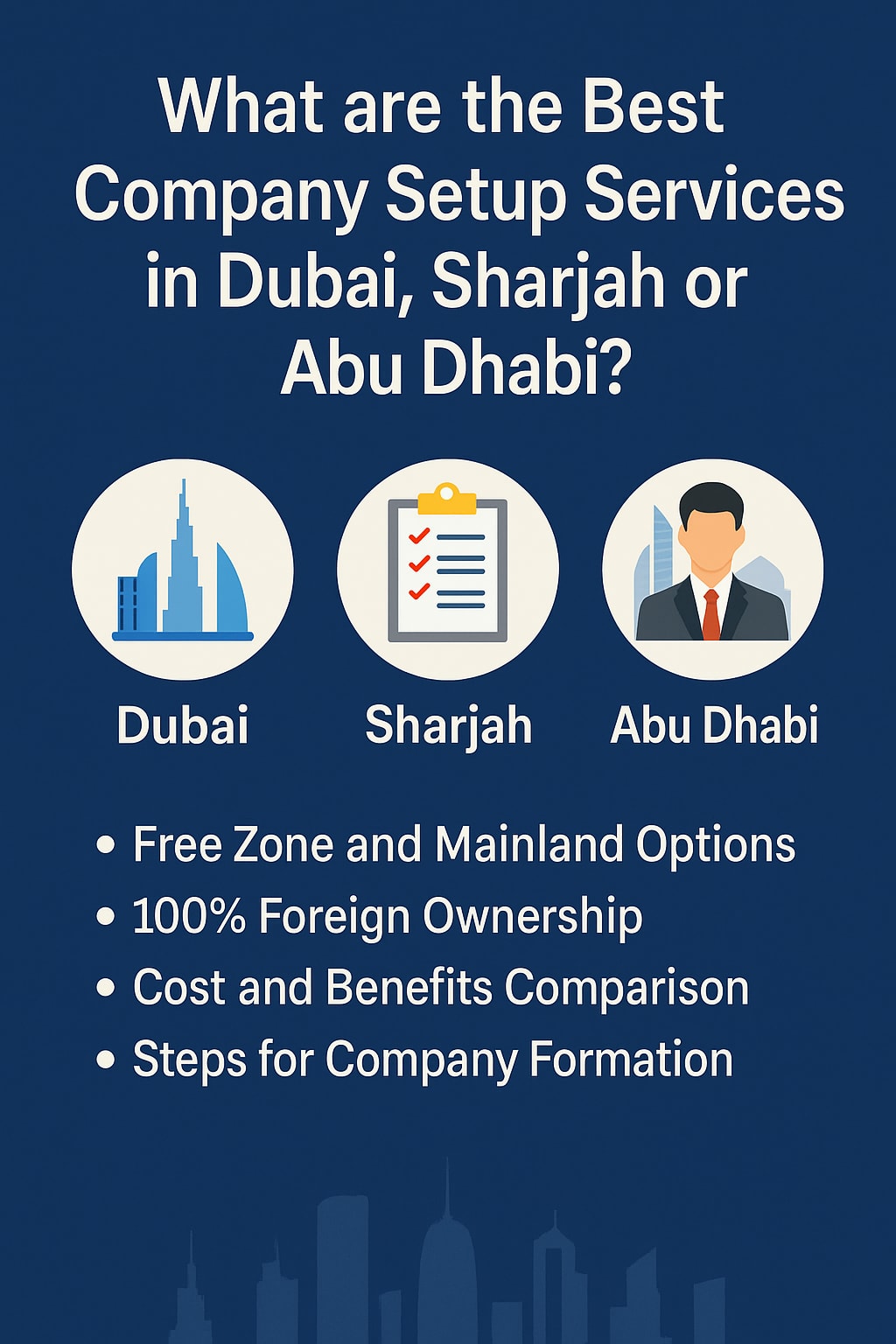 Comparative Cost of Dubai Free Zone Vs Mainland Company Comparative Cost of Dubai Free Zone Vs Mainland Company