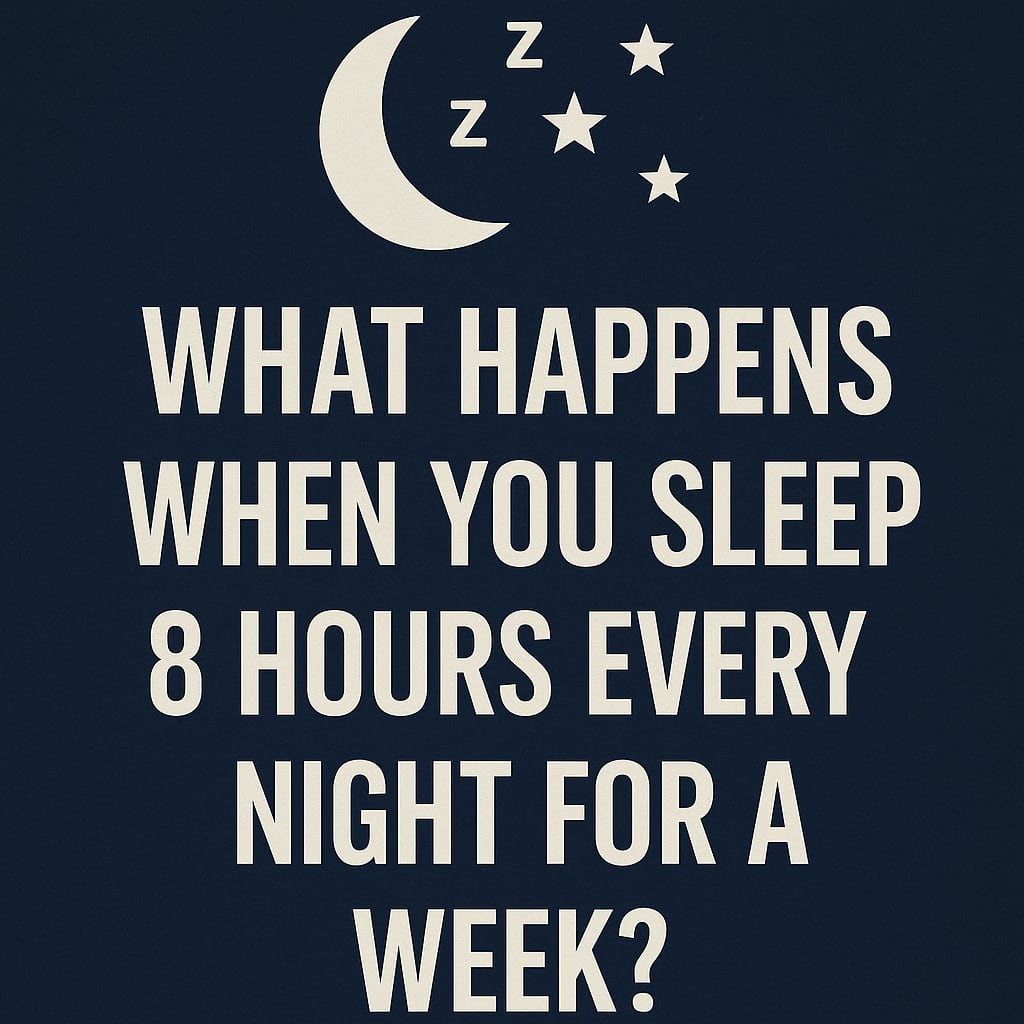 What Happens When You Sleep 8 Hours Every Night for a Week | Longevity, image size:1024x1024