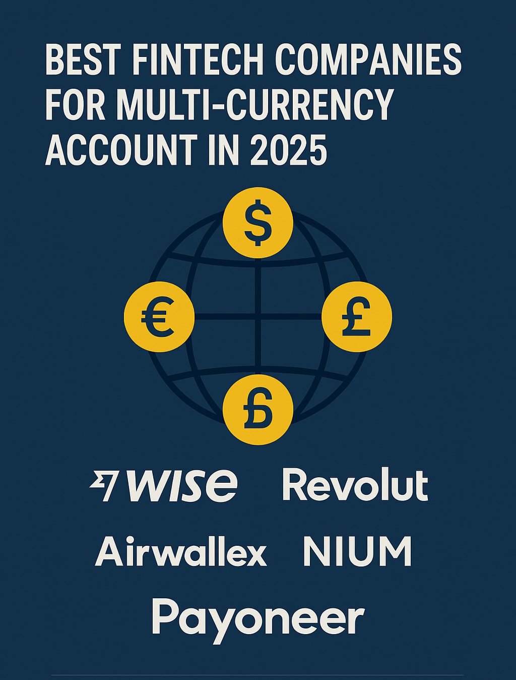 Best Fintech Companies For Multi Currency Account in 2025 | Trader