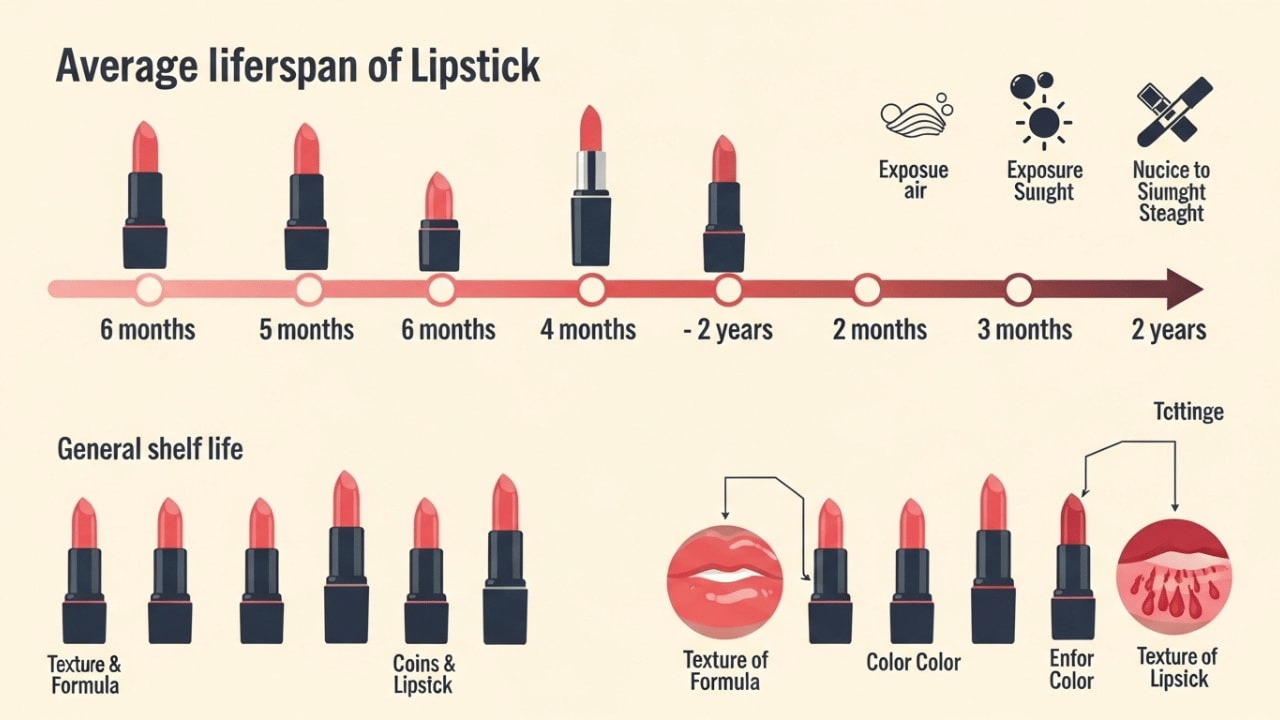 How Long Does A Lipstick Last