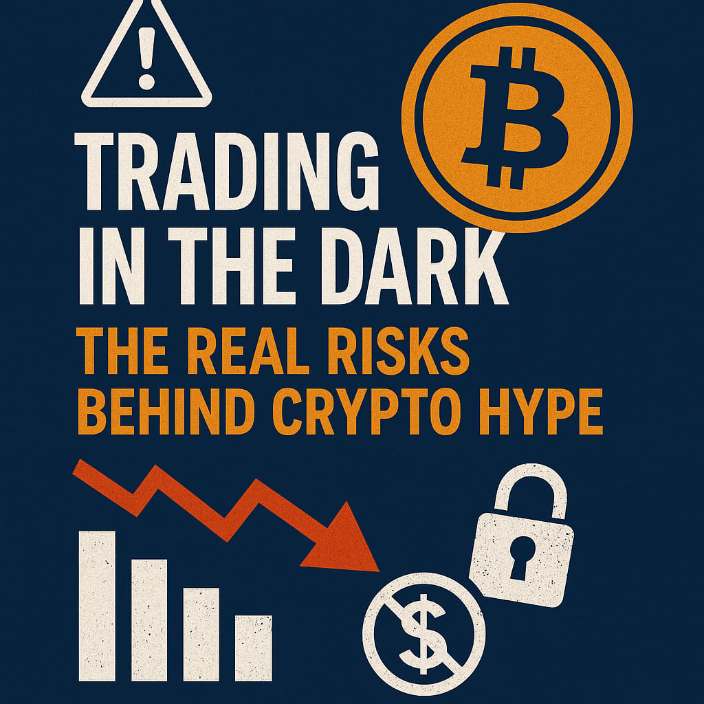 Trading in the Dark: The Real Risks Behind Crypto Hype” | Writers
